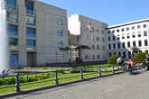 Посольство США возле Бранденбургских ворот.