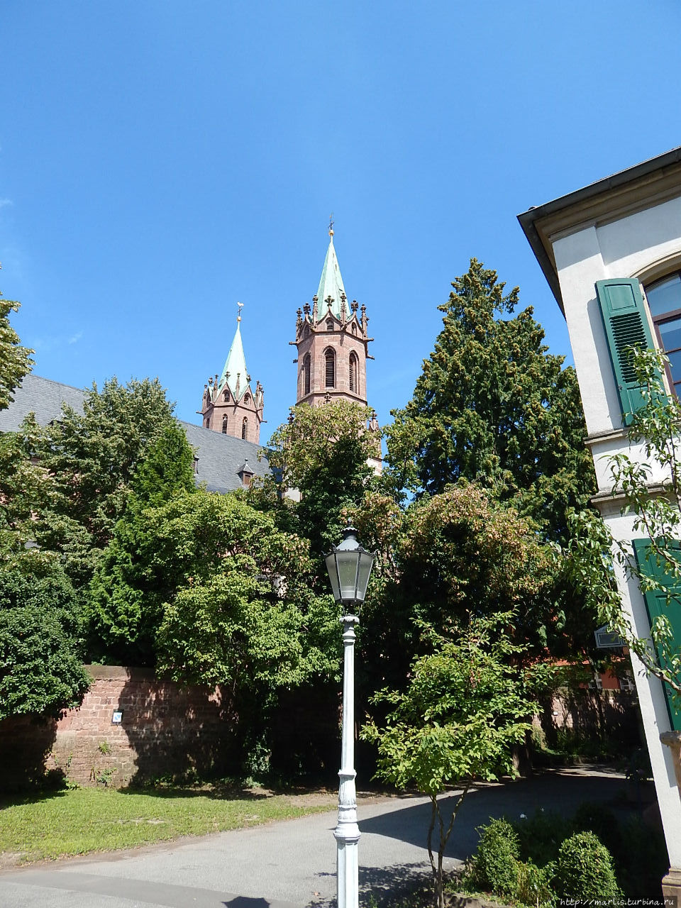 Католическая церковь Св. Галла, ранее кафедральный собор Ладенбург, Германия