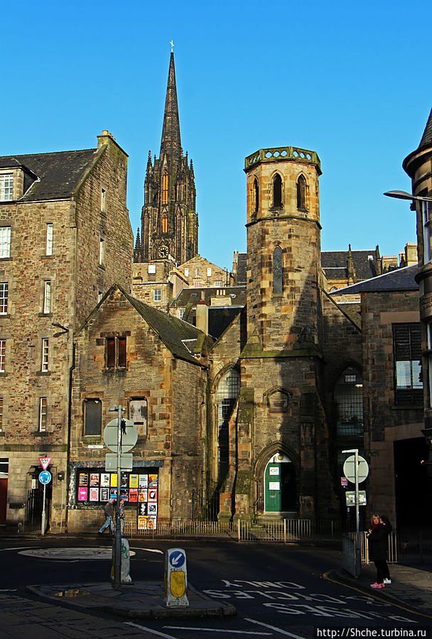 ну и просто гуляем по Edinburgh Old Town Эдинбург, Великобритания