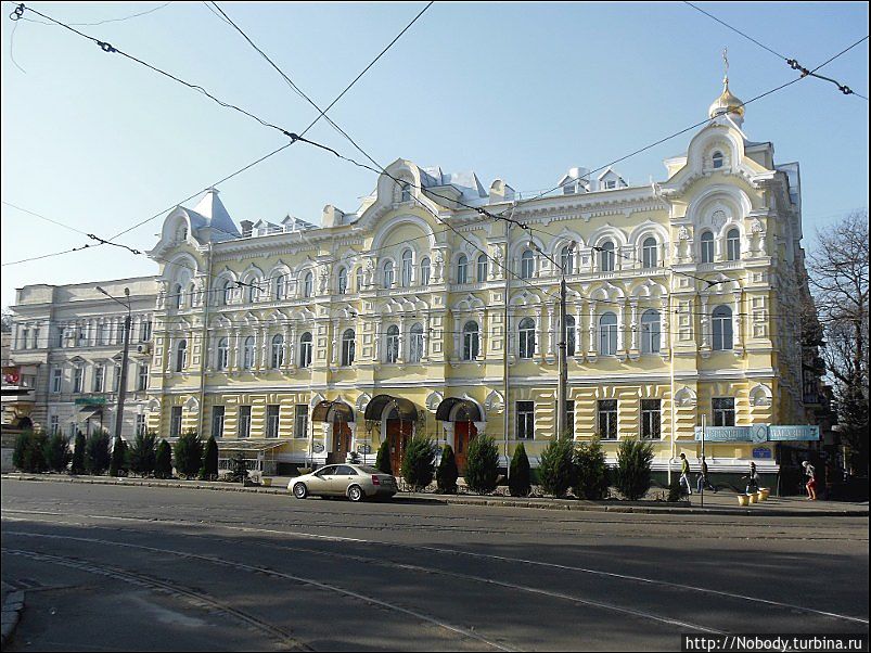 Насыщенный центр города Одесса, Украина