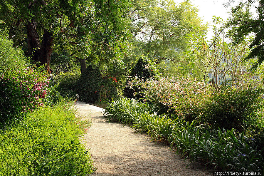 Такие разные сады виллы Эфрусси Сен-Жан-Кап-Ферра, Франция
