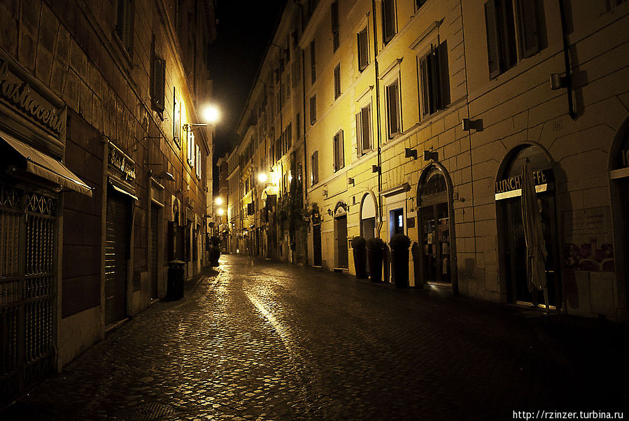 Ночь и Рим Рим, Италия
