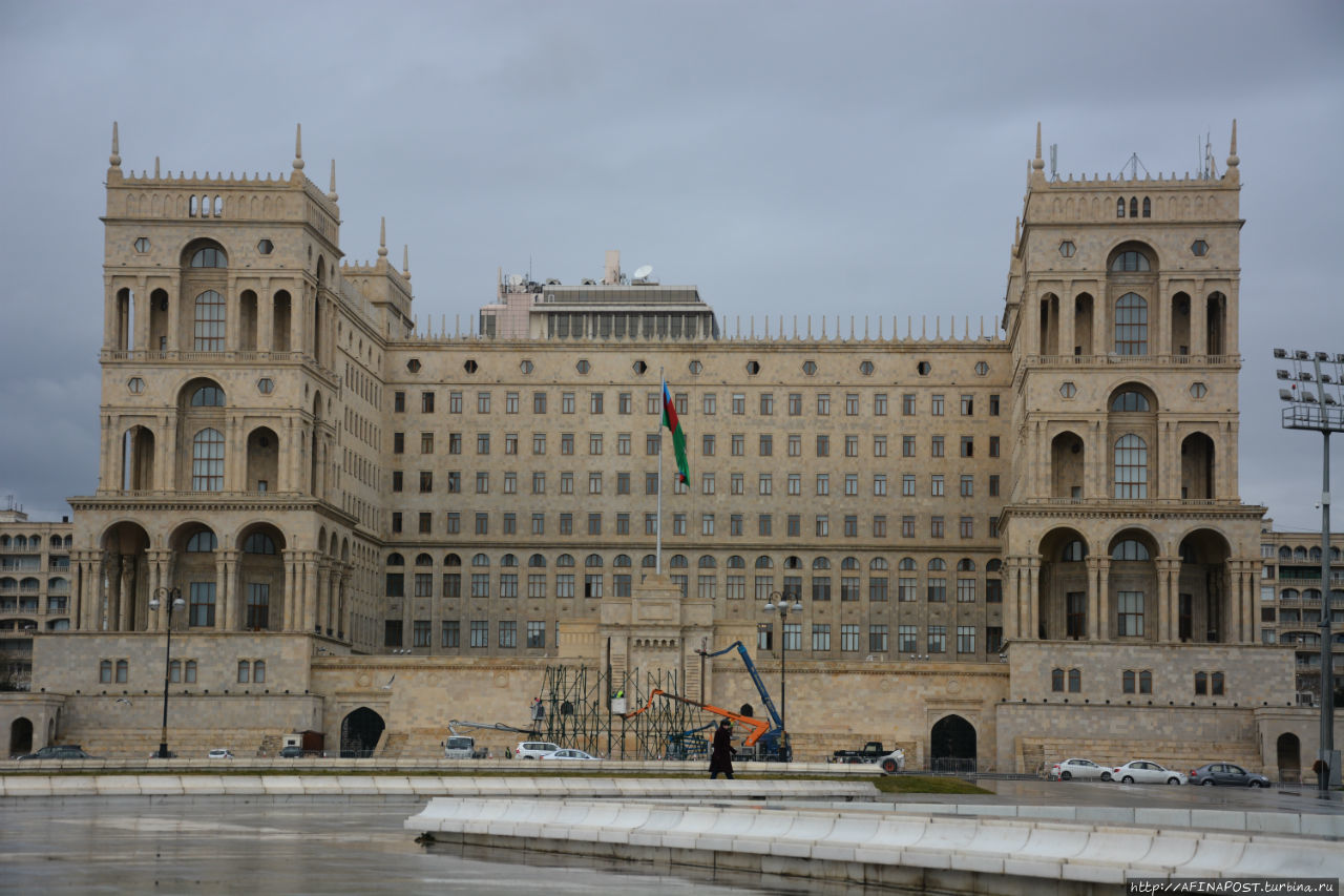 Бакинская набережная: реальность и перспективы Баку, Азербайджан