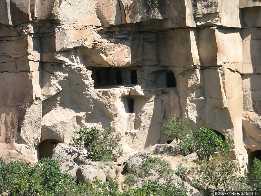 Скальные жилища Ихлара (долина), Турция