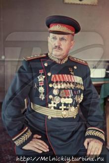 Бюст генерала Петрова И.Е. Кошице, Словакия