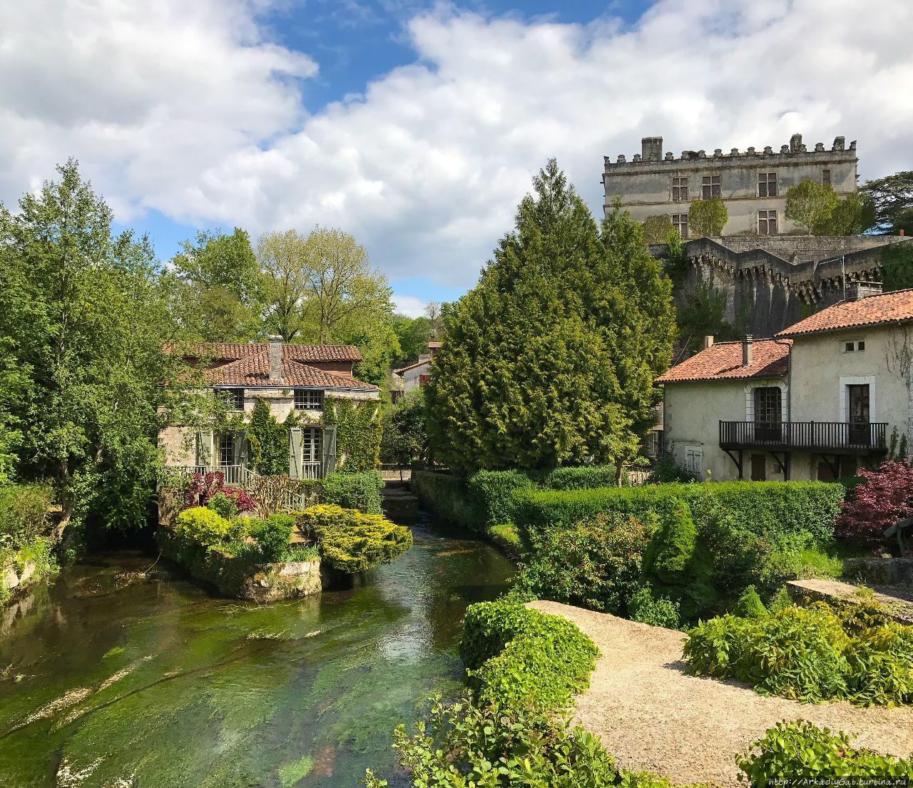 Замок Бурдей / Le château de Bourdeilles