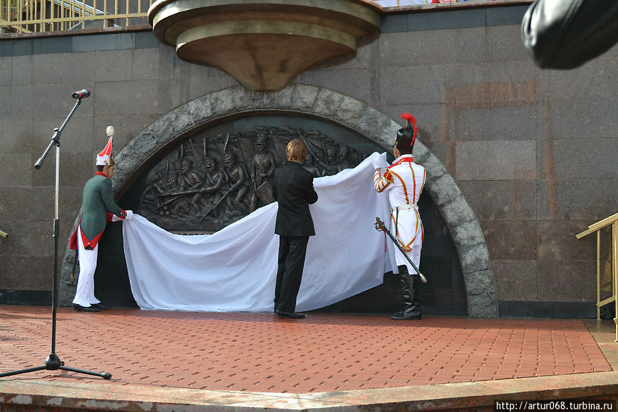 Открытие триумфальной лестницы Тамбов, Россия Открытие триумфальной лестницы Тамбов, Россия