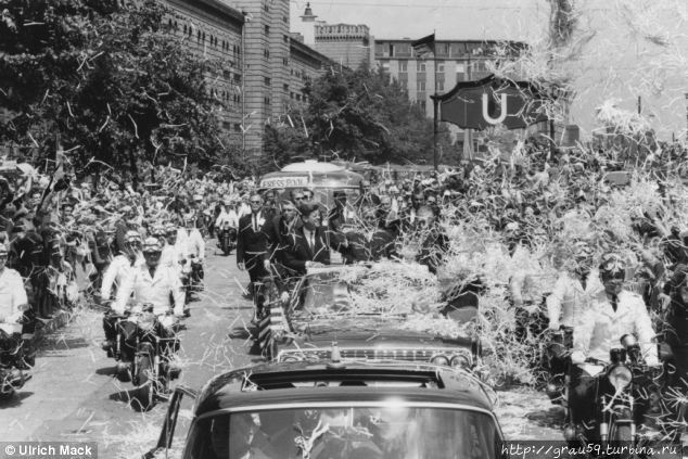 Джон Кеннеди, 23 июня 1963 года, Кёльн(из Интернета) Кёльн, Германия