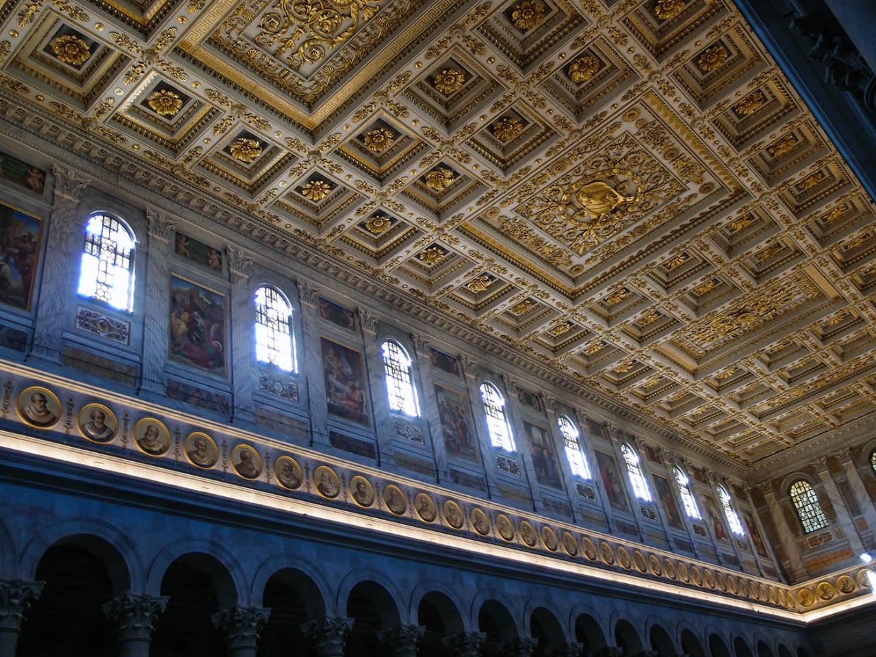 Сан-Паоло-фуори-ле-Мура (Базилика Святого Павла) Рим, Италия