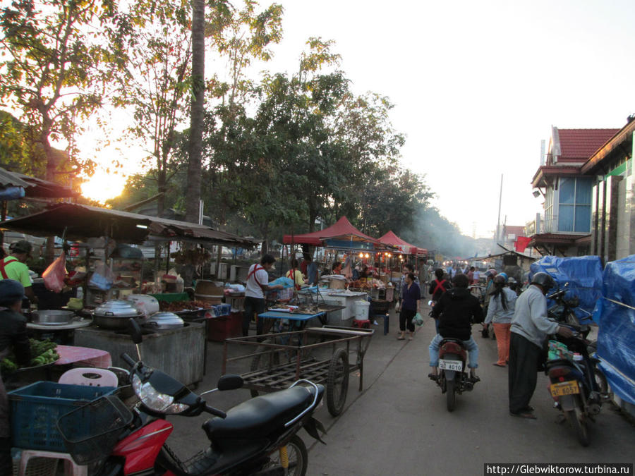 Night Market Вьентьян, Лаос