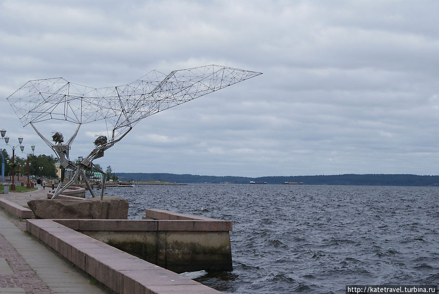 Скульптура Рыбаки Петрозаводск, Россия