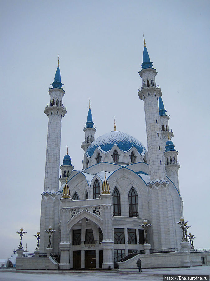 Мечеть Кул Шариф. Высокие минареты Казань, Россия