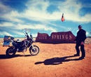 Самая дальняя точка моего маршрута, город Alice Springs, 3250км от дома на мотоцикле!!! :)