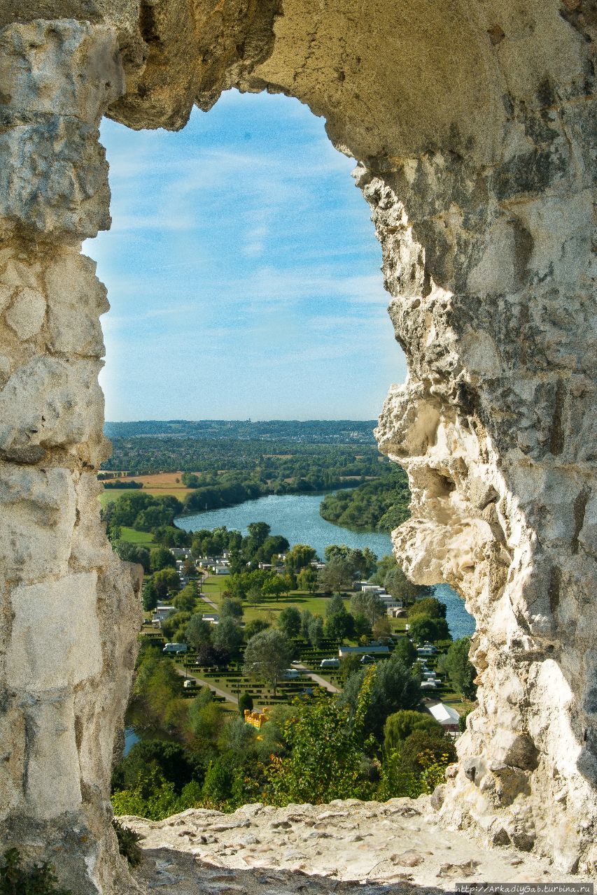 Замок Шато-Гайяр Лез-Андели, Франция