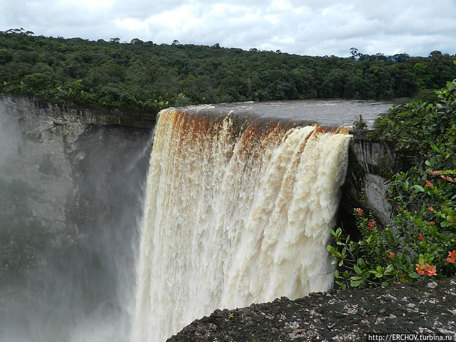 Дальние страны. Часть 3.  Водопад Кайетур Регион Потаро-Сипаруни, Гайана