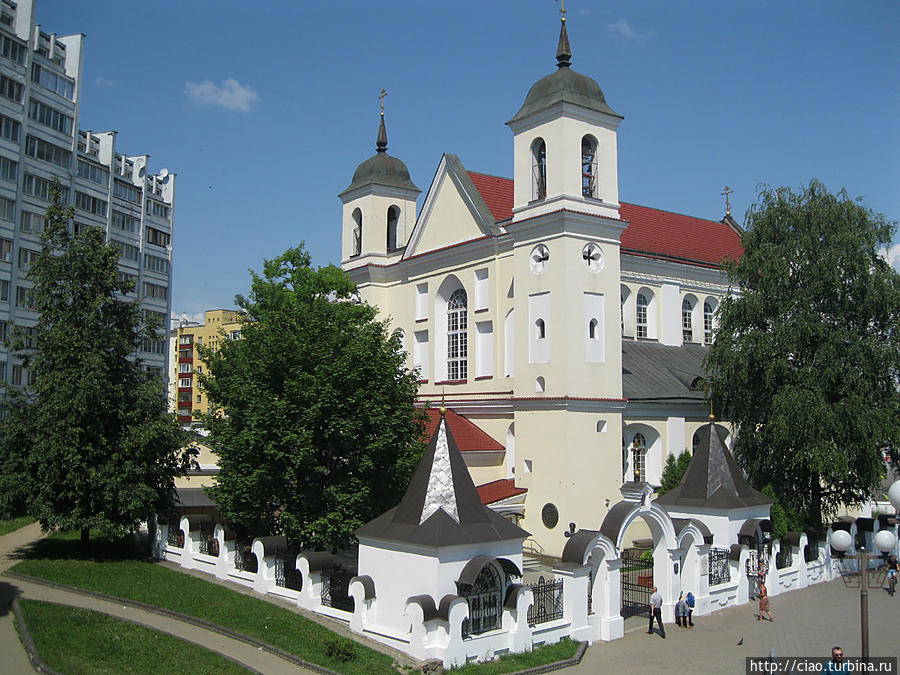 Петропавловская, или Екатерининская, церковь (находится на Немиге). Минск, Беларусь