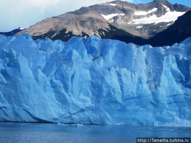 Синий — синий ледник! Лос-Гласьярес Национальный парк, Аргентина