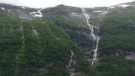 Водопады Гейрангерфьорда