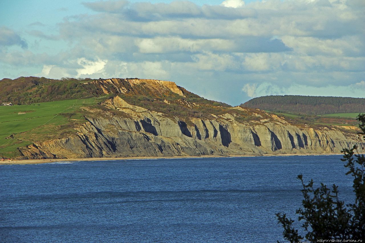 Скалы на побережье от Лайм-Режис до Аксмут Лайм-Реджис, Великобритания