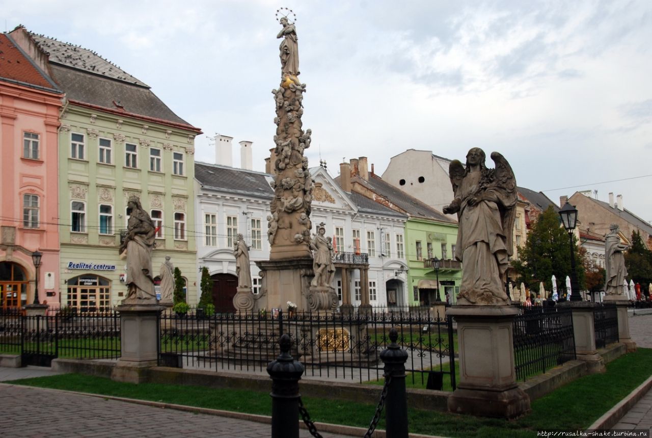 Чумная колона Девы Марии - самый красивый барочный памятник