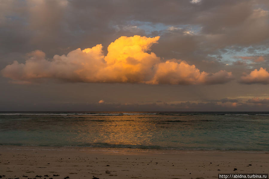 Силуэтный закат — самый красивый Остров Силуэт, Сейшельские острова