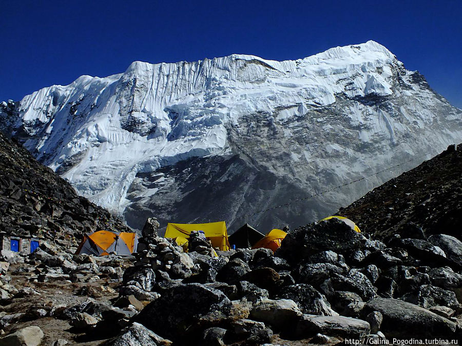 базовый лагерь Айленд-Пика базовый лагерь Айленд-Пика
