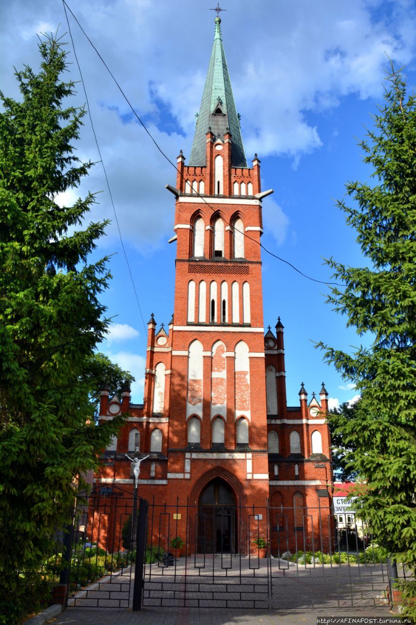 Черняховск. Католический храм Святого Бруно Кверфуртского