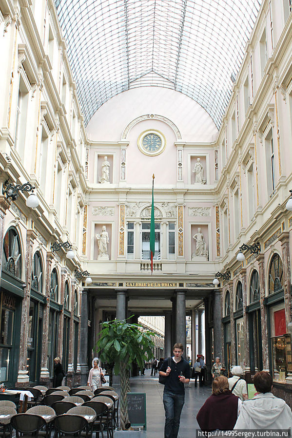 Королевские галереи Св. Юбера Брюссель, Бельгия