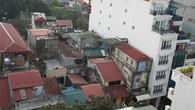 Вид из окна моего номера в отеле Ханоя