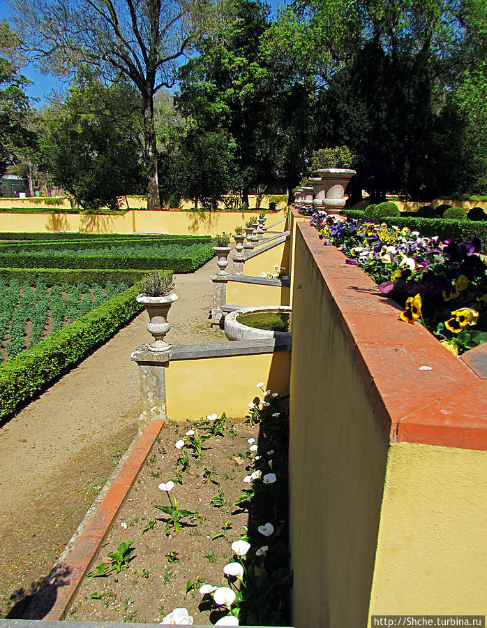 Королевский парк Jardim do Cerco в Мафре Мафра, Португалия