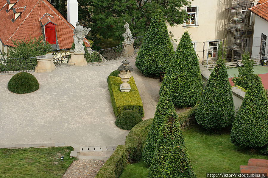 Вртбовский сад Прага, Чехия Вртбовский сад Прага, Чехия