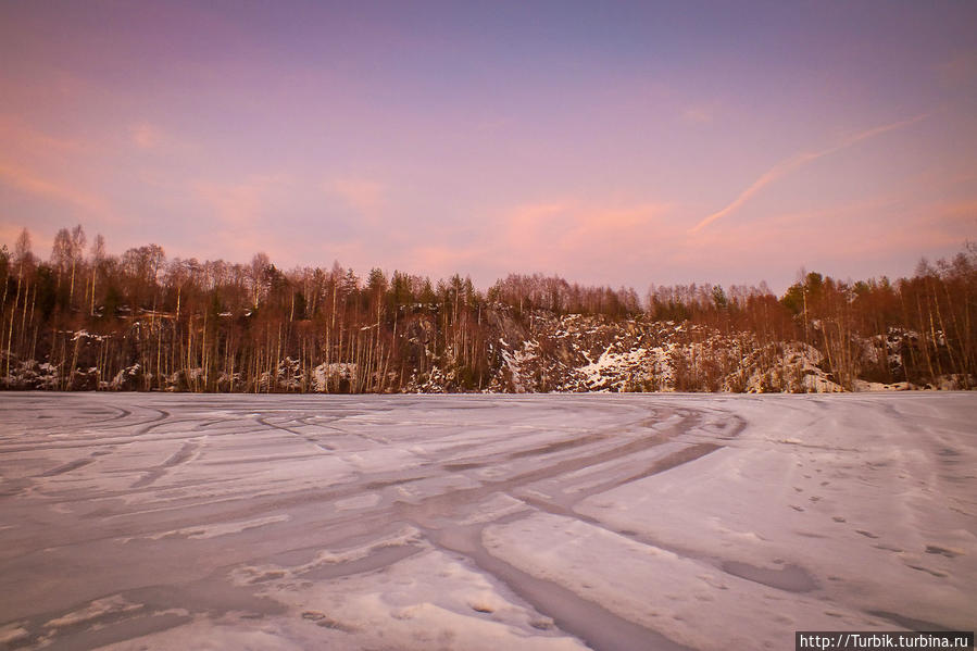 Мраморное озеро, Рускеала Республика Карелия, Россия