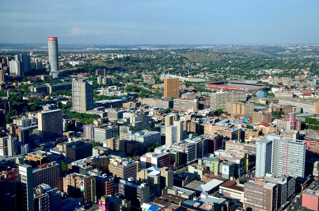Самое высокое здание в Африке Йоханнесбург, ЮАР