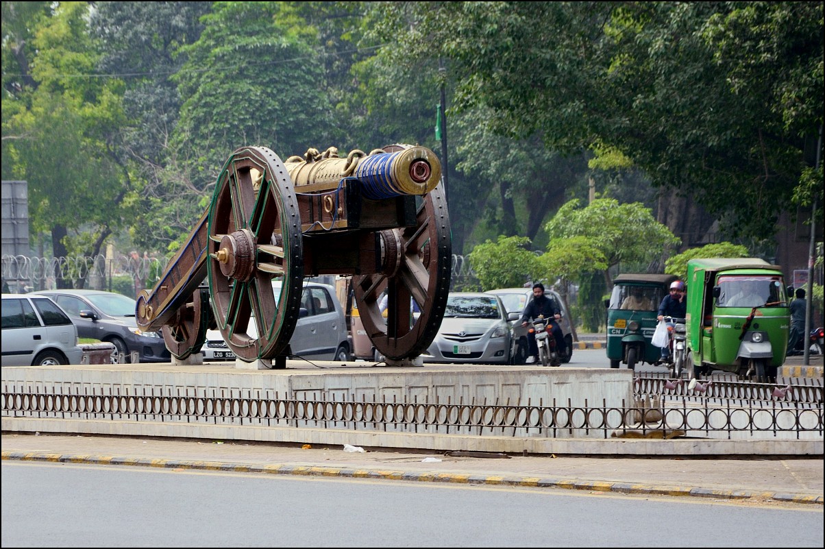Пушка Замзама Лахор, Пакистан