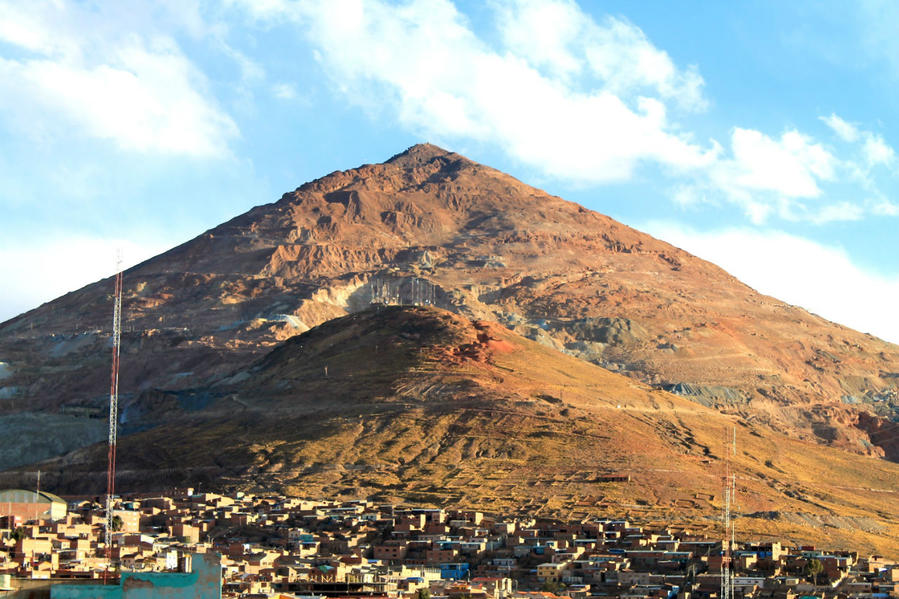 Cerro Rico Потоси, Боливия