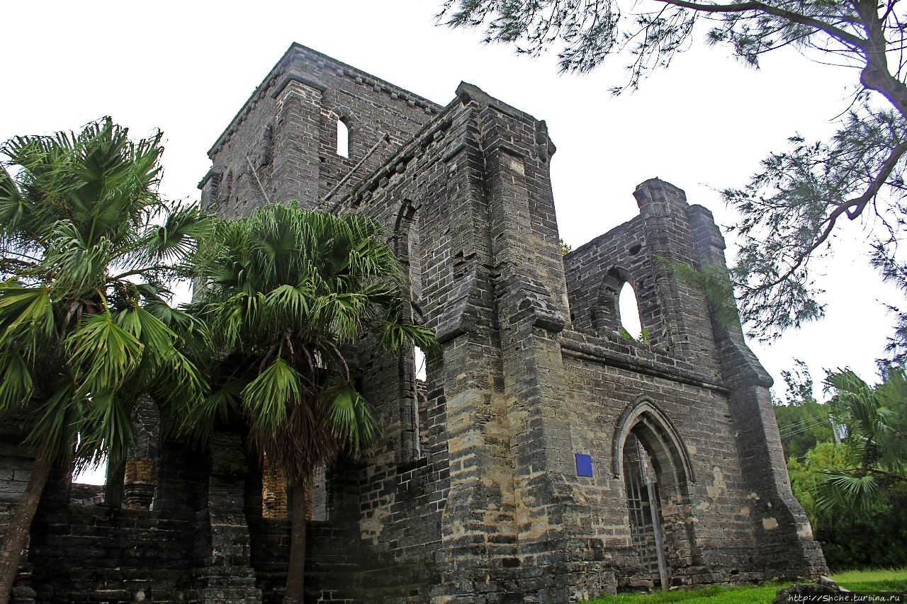 Недостроенная церковь Сейнт-Джордж, Бермуды