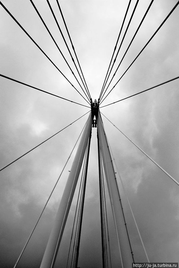 Мост (не помню названия) , рядом с Лондон Ай Лондон, Великобритания