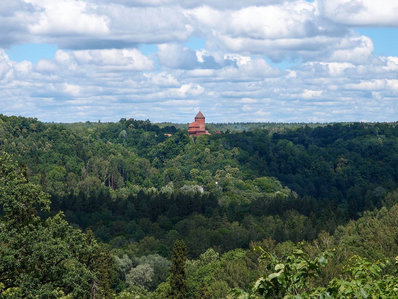 Сигулдский замок Сигулда, Латвия
