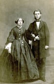 Agnes und Peter Joseph Roeckerath во время свадьбы (из Интернета)