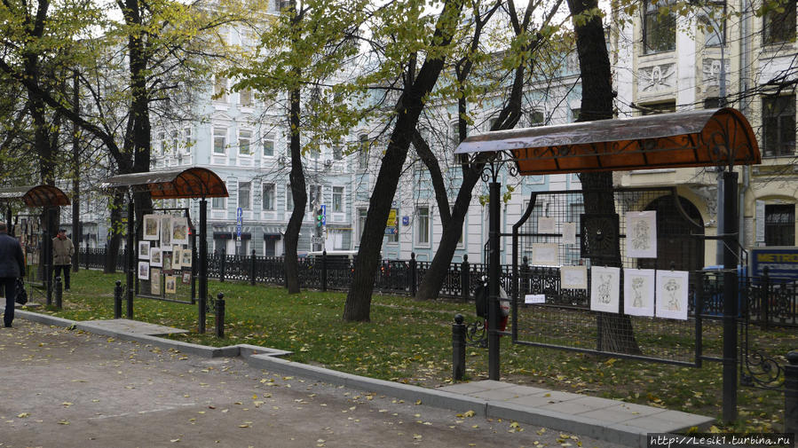 Осенний вальс Бульварного кольца Москва, Россия