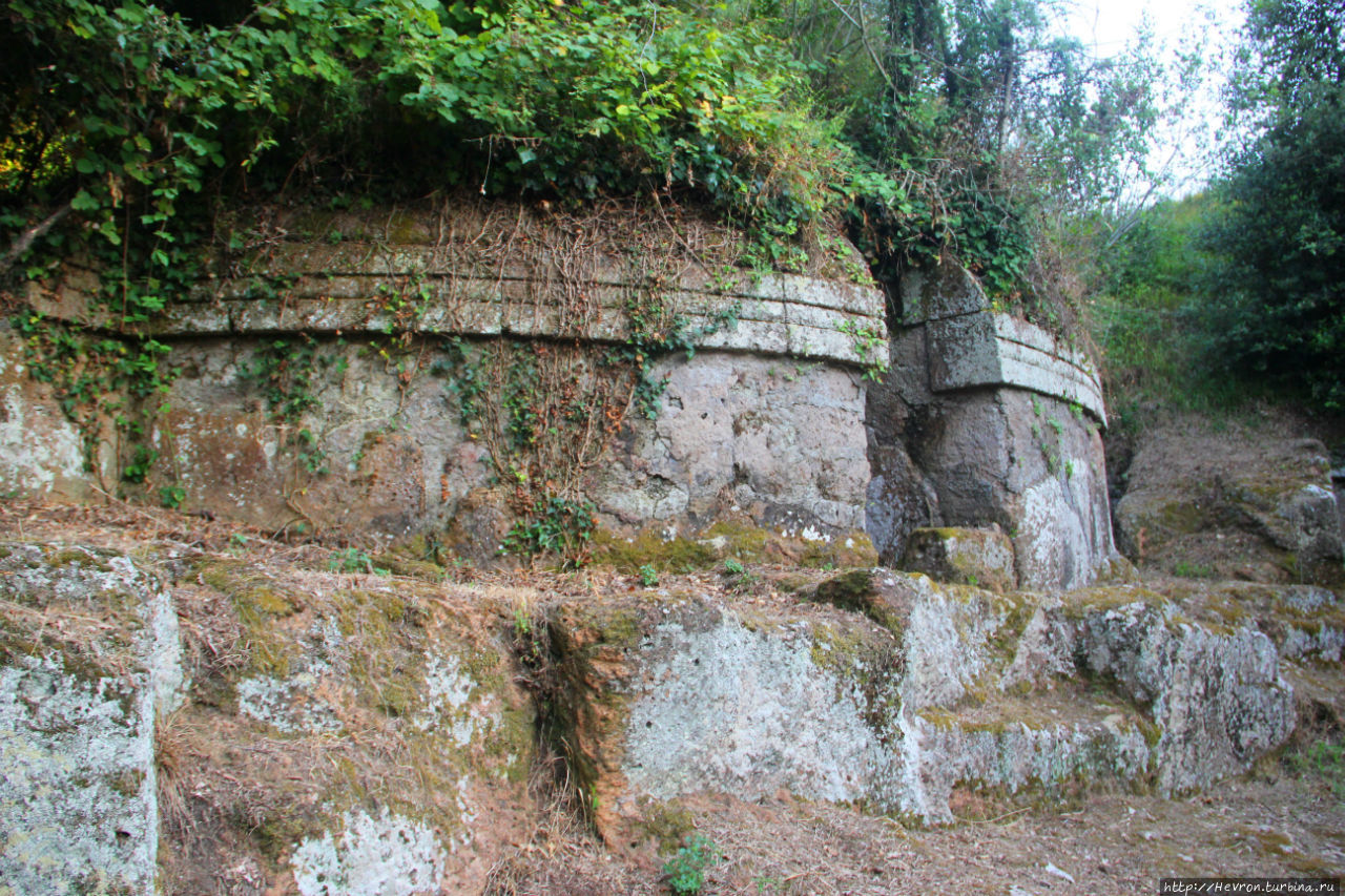 Этрусский некрополь Бандитачча Черветере, Италия