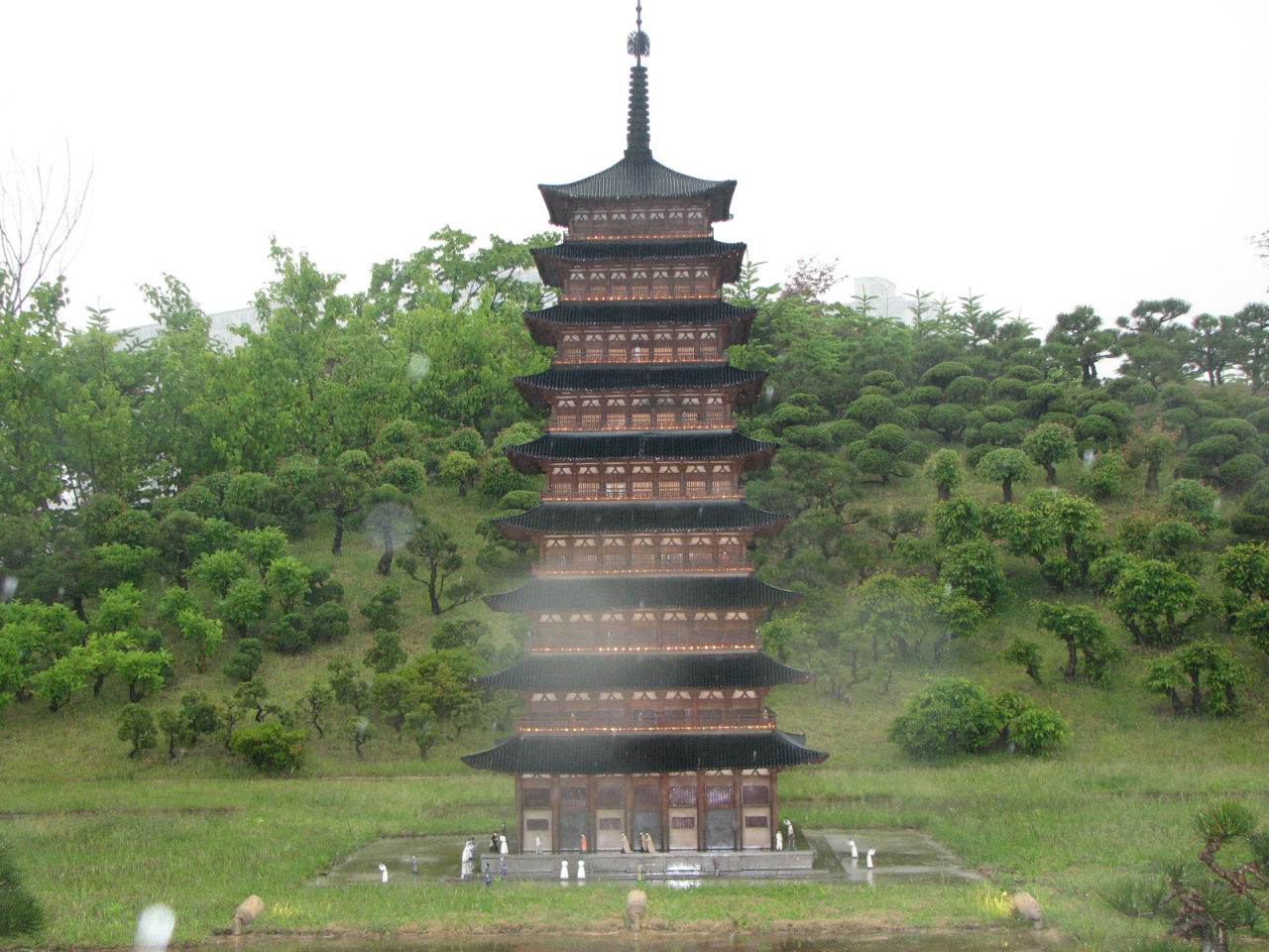 Хваннёнса буддистский храм / Hwangnyongsa Temple