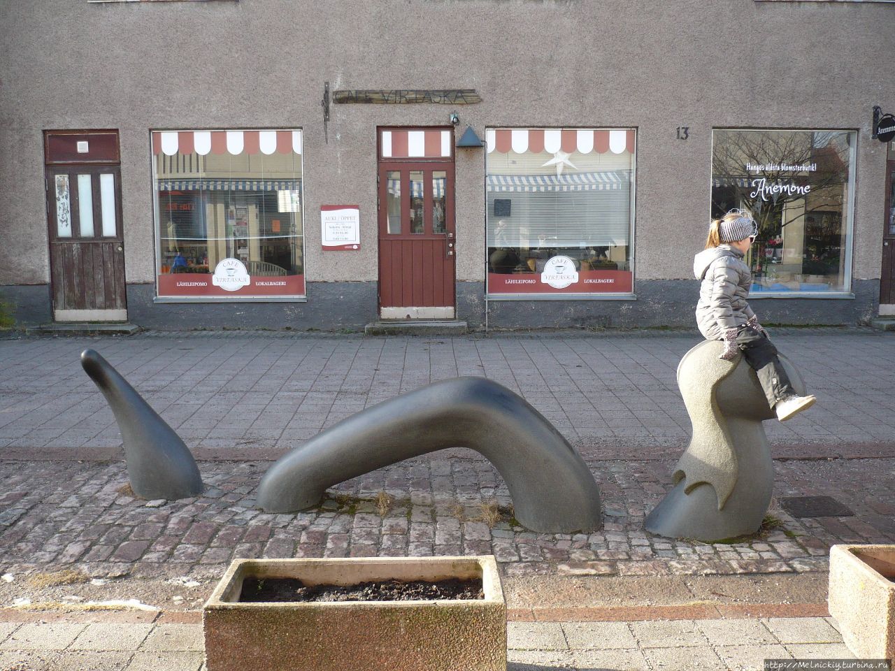 Скульптура Морского Змея Ханко, Финляндия
