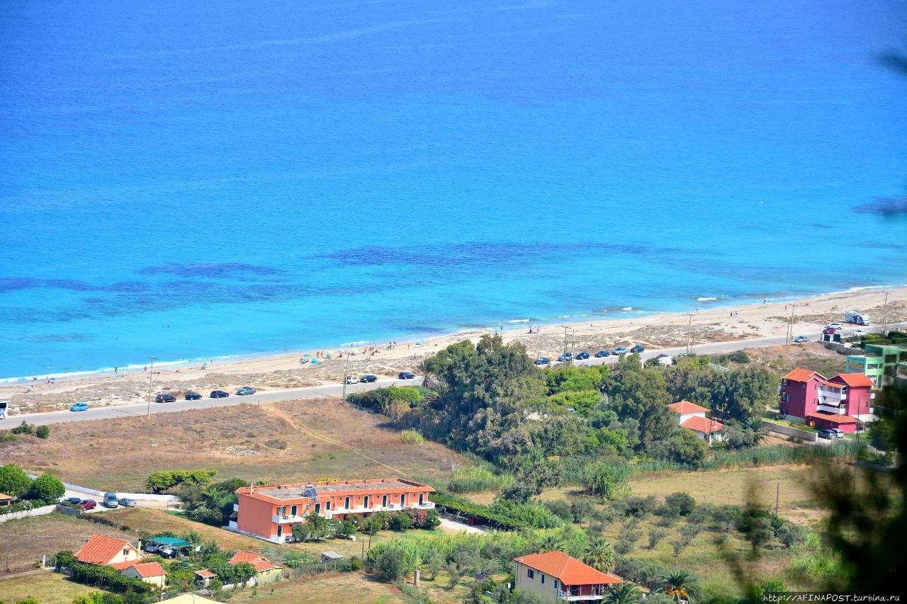 Пляж Ай Яннис или Гира Остров Лефкас, Греция