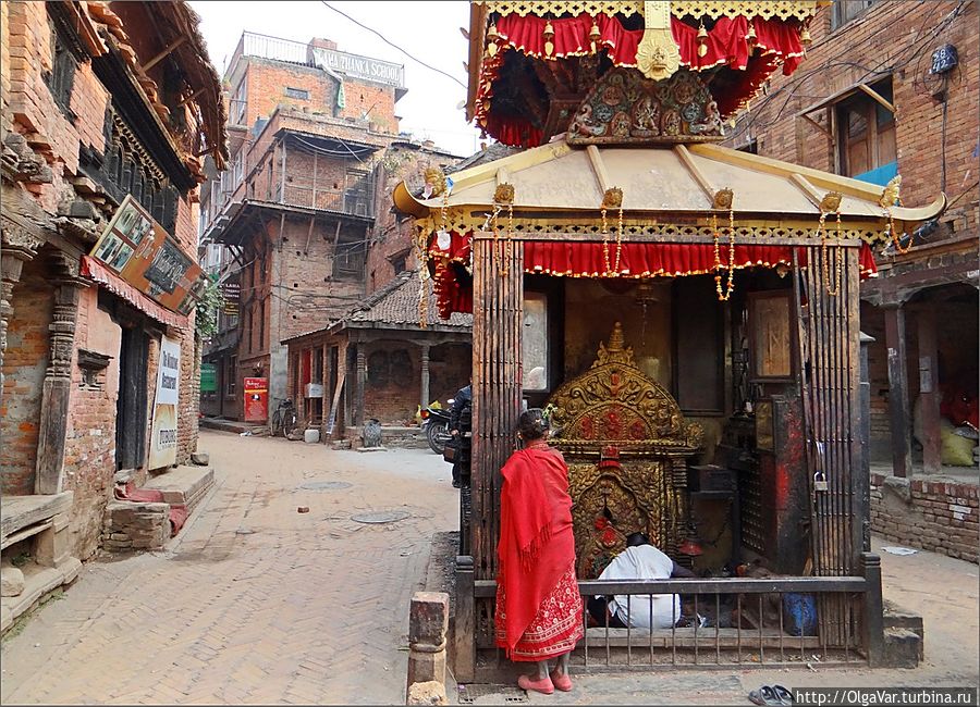 Городские декорации...чем не кадр из фильма Бхактапур, Непал