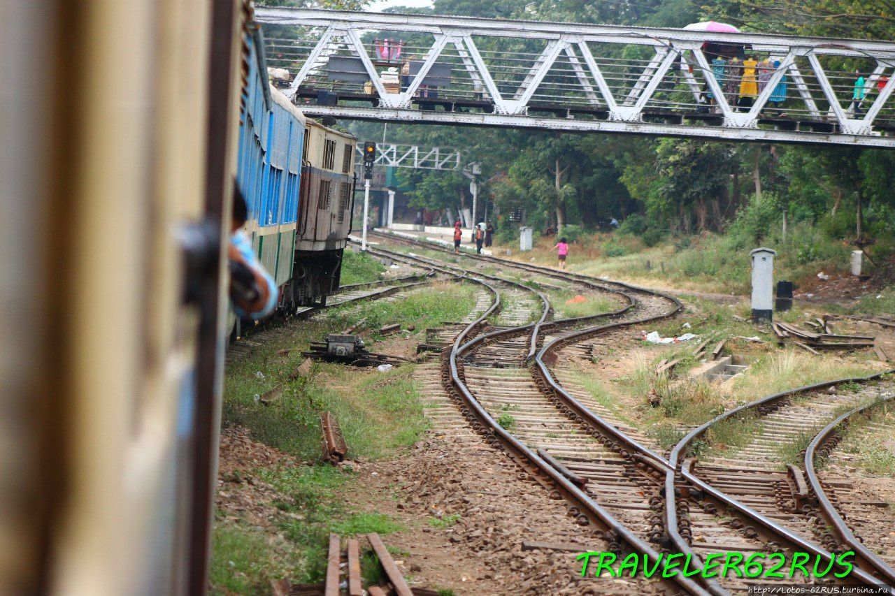 Железнодорожное сообщение в Мьянме Мьянма