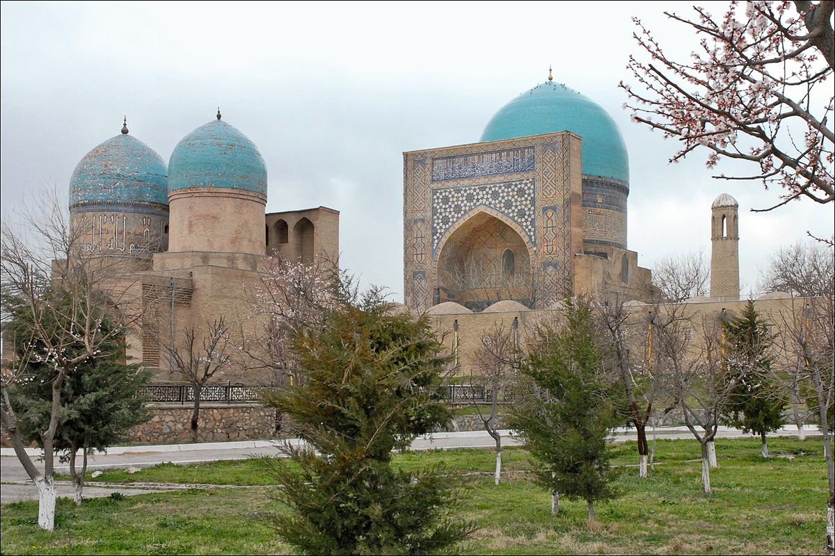 Дорут Тилават и мечеть Кок-Гумбаз / Kok Gumbaz Mosque (Dorut Tilovat Complex)