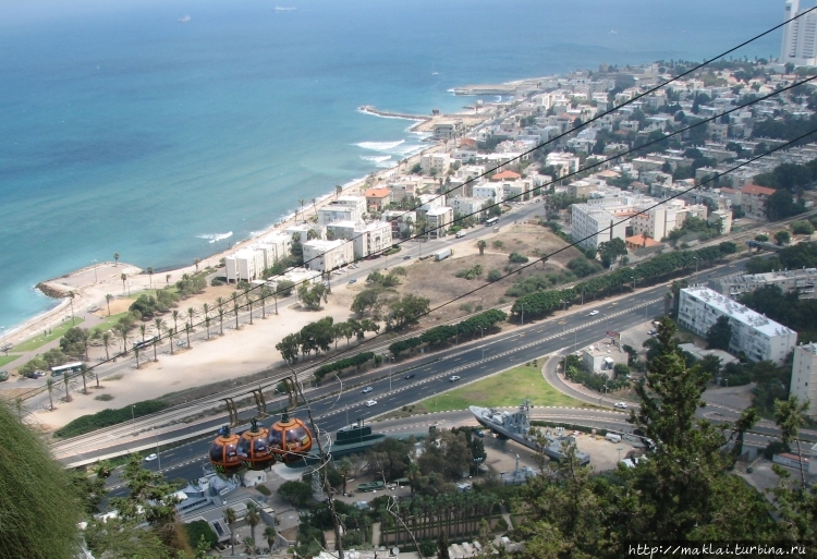 Канатная дорога в Хайфе. Хайфа, Израиль