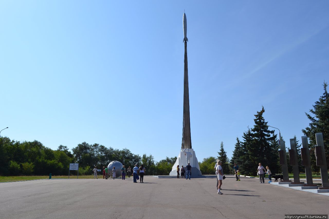 Место приземления Ю.А.Гагарина Смеловка, Россия