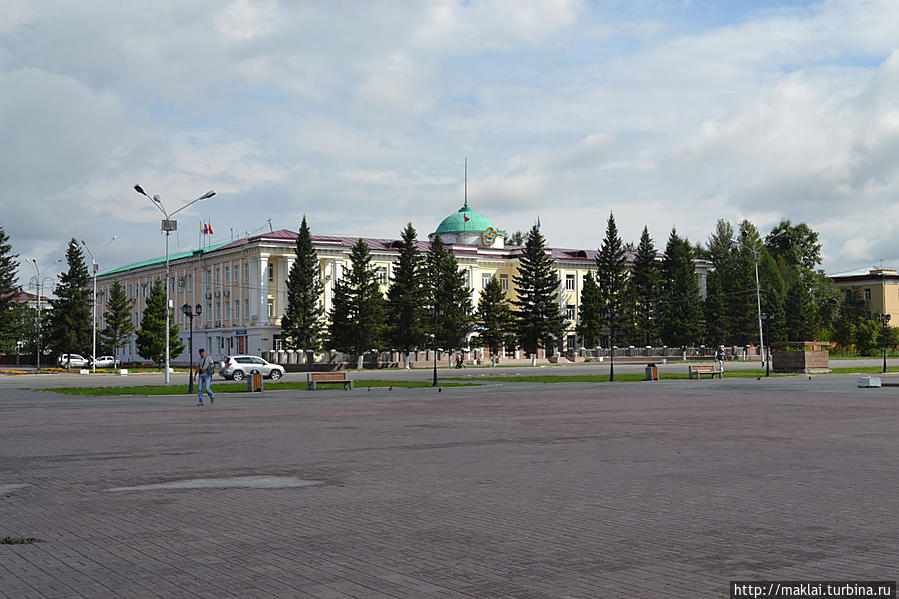 Площадь Арата. Кызыл, Россия
